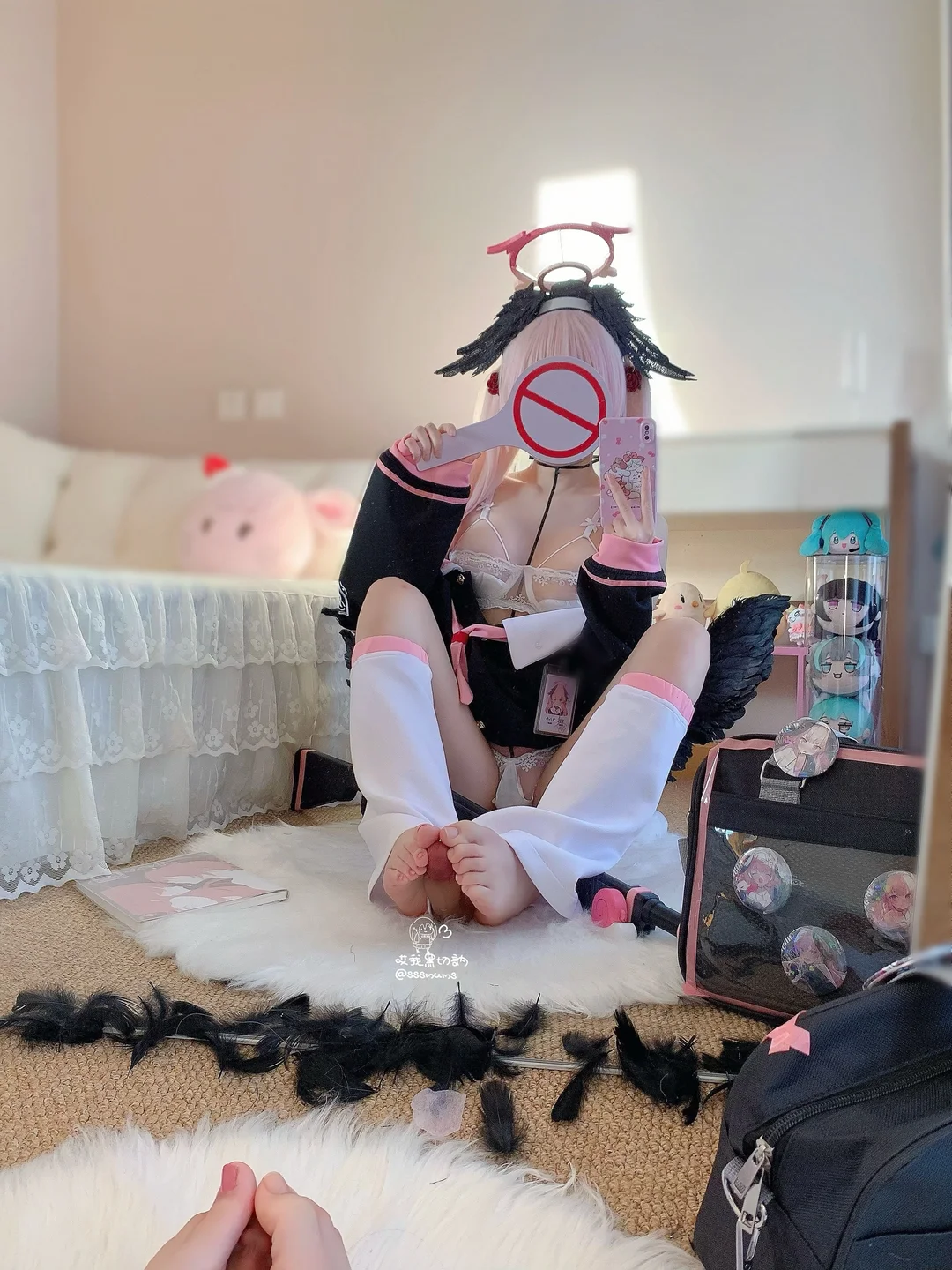 哎我黑切讷_No_001_蔚蓝档案·下江小春_46P,3V_1_26GB tg@simisebaisi 【丝足阁】011.webp